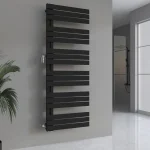 Banyo radyatörlerinin değiştirilmesi ve tadilatı için siyah ELANOR