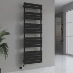 Elektrikli Banyo Radyatörleri ve Havlu Radyatörleri Siyah PULLMAN